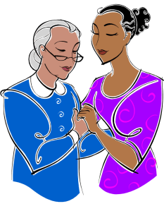 mother-and-daughter-clipart