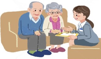 stock-vector-elderly-couple-consults-with-geriatric-care-manager-267612086